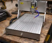 Наша работа Фрезерный станок с ЧПУ AMAN 3040 Z13 4axis 1500W IR фото 1